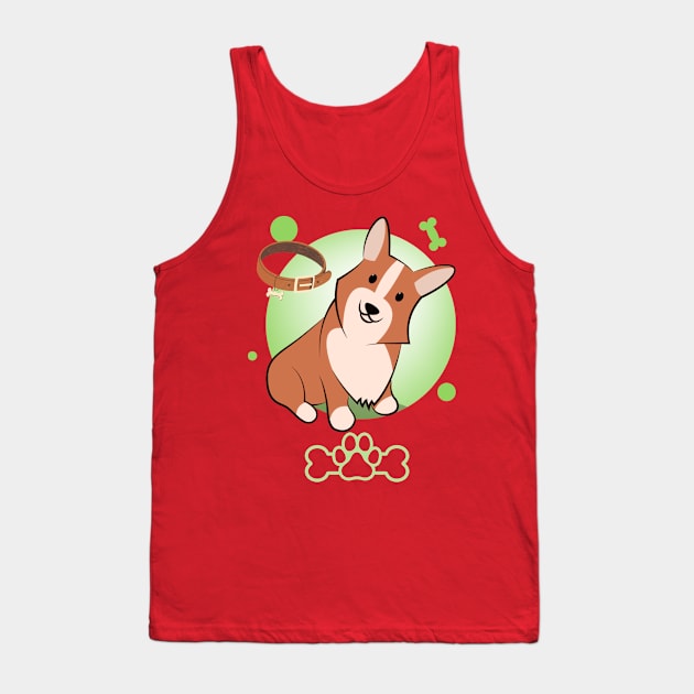 i love my chiens Tank Top by medfrigo